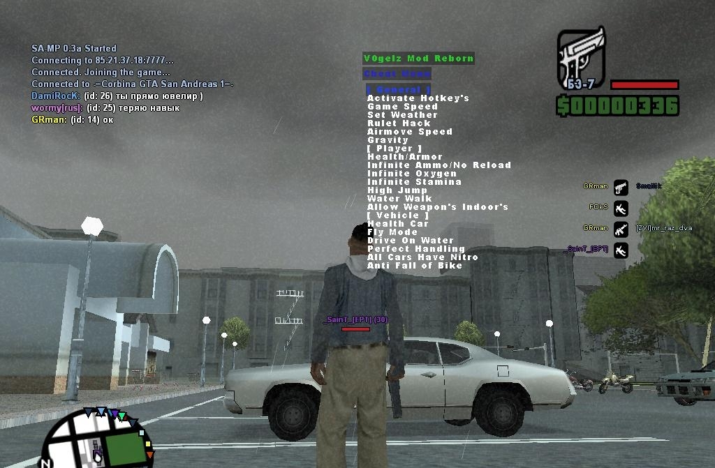 V0gelz Mod Reborn для SA-MP 0.3a