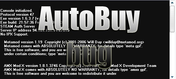 скачать AutoBuy баг - краш сервера