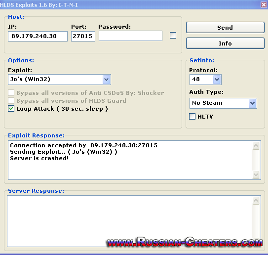NEW HLDS EXPLOIT FOR LINUX (2012)