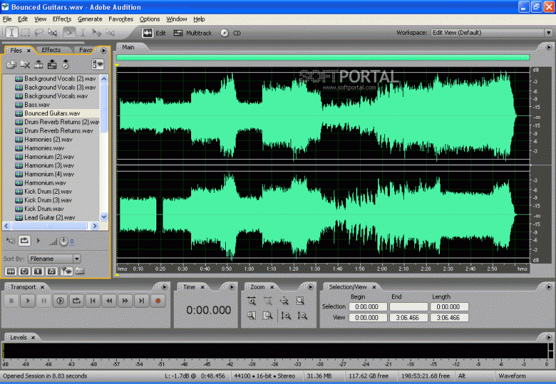Adobe Audition 3.0.1
